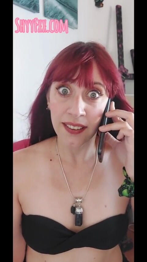 Tu Gauchita Argentina: Shyyfxx Sua meia-irmã gostosa humilha você e corta você "rapidamente seu...