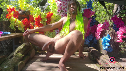 Arthur Eden aka Webcam God: Orquídeas y polla (4k)