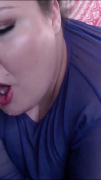 BBW uwielbia spermę w tyłku
