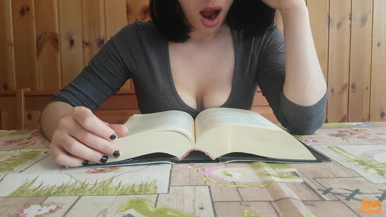 Unlimited Orgasm: Histerical Literature Yumi She Can't Read Anymore and Cums - Vibrator (eng)