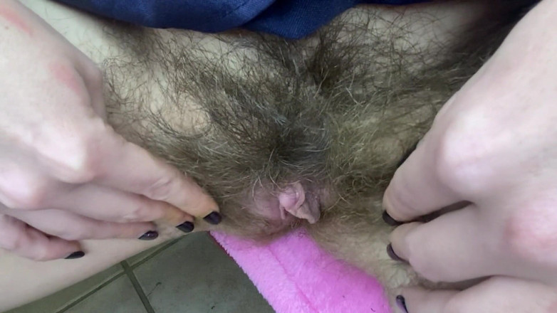 Cuteblonde666: Nová kompilace chlupaté kundičky, velký klitoris detailní