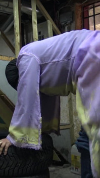Arab Wife in Hijab Anal Fucked by Soldier