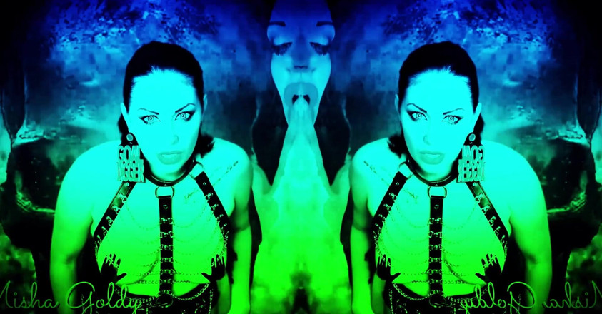 Goddess Misha Goldy: Sperminle beni çok güçlü yap! Kabuslarından succubus için mastürbasyon yap! (Özel efektler...
