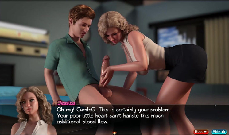 Cumming Gaming: สมบัติของนาเดีย - เล่นแบบไม่มีคอมเมนต์ [เฮนไท PornPlay] EP.5 ตรวจร่างกายกลายเป็นหีดอกไม้กับคุณหมอสาวผมทอง
