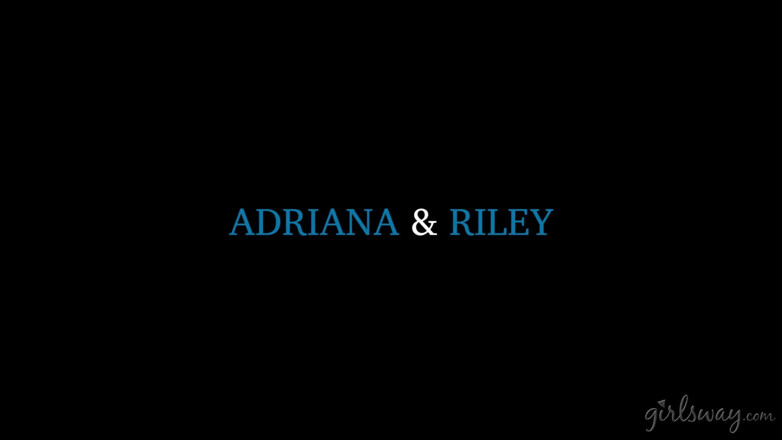 Girlsway: Girlsway adriana chechik &amp; riley reid seks lesbian pakai strap-on