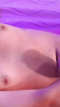 Passionate, intense masturbation with slow motion cumshot