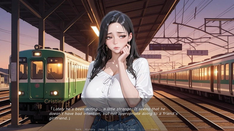 Studio-77: Story Episode - Ntr D by My Friend #4 Ai Porn Game...
