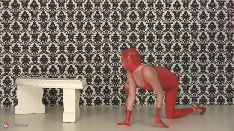 Watch4fetish: Fetisch Gummi Outfit