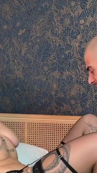 A Beautiful Wild Brunette Comes to Swallow Her Dose of Cum!