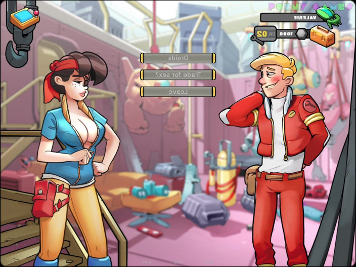 Porny Games: Space rescue: Code pink v7.0 - Sex on junkyard sofa (2)