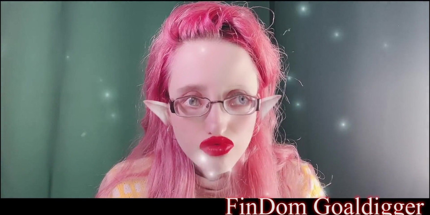 FinDom Goaldigger: Transformarea curvei Elfe