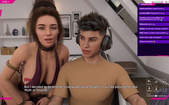 Porny Games: Kroky zhýrání od Fooxied - Streaming a Cosplay Night 19