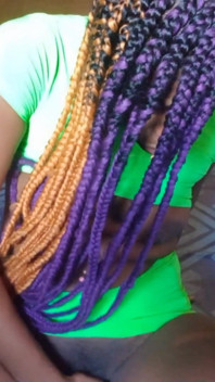 Slapping Fingering Rubbing My Hairy Black Pink Pussy