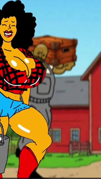 Redneck's Slutty Wife. Cartoon