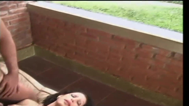 Transcumzcom: Busty Latino transgender pounded by a hard cock