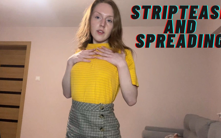 HotRedWildcat: Striptýz a Zadek, Roztahování Kundičky