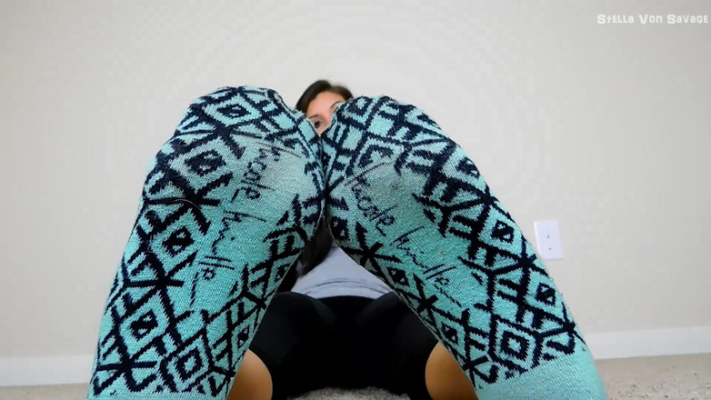 Stella Von Savage: Peds Sock JOI z odliczeniem spermy