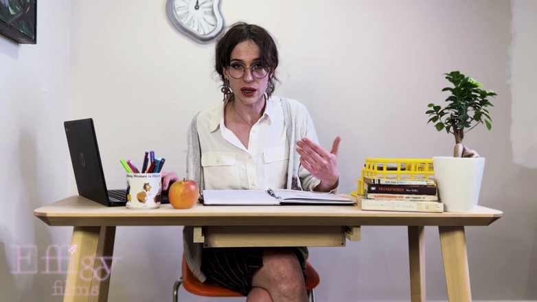Effigy Films: Detention with Ms. Aura POV Anal Gaping