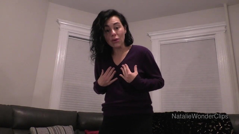 Natalie Wonder: Üvey anne porno bağımlılığını bastırmaya yardımcı olmak için her yere...