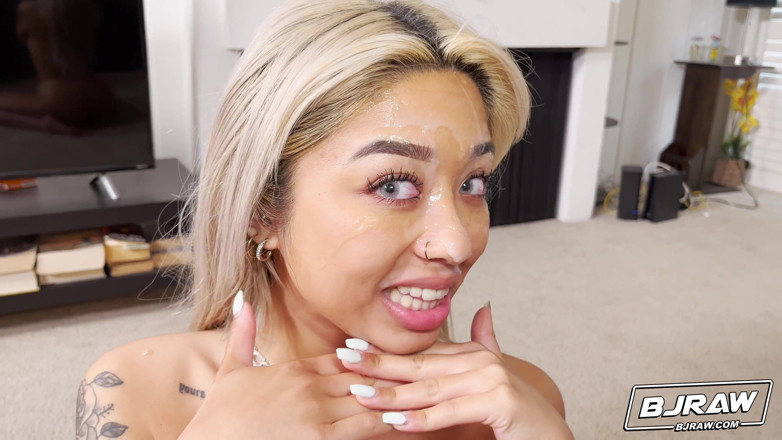 BJ Raw: Bjraw Gia Dibella Gobbles Down Cock