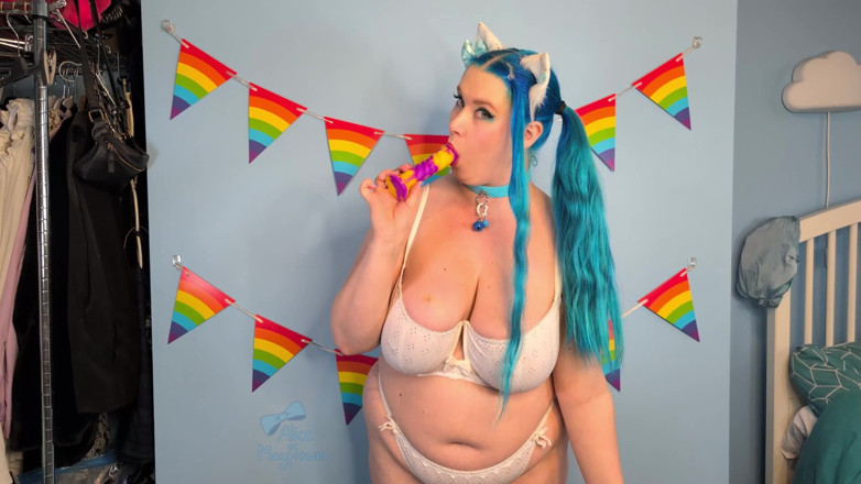 Alice_Mayflower_Scottish: Tiempo de chorros de gatita - chica sola