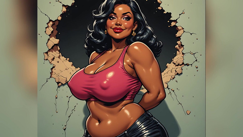 AI Porn: Curvy Sexy Women Art