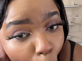 BootyClapper187: Busty Black Step Sister Wanted Tea but Instead, She Got...