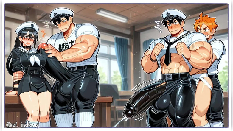 Twin007: Riesiger schwanz, junge, anal gefickt