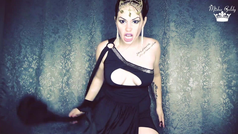 Goddess Misha Goldy: Best orgasm ever form dark goddess! End 2