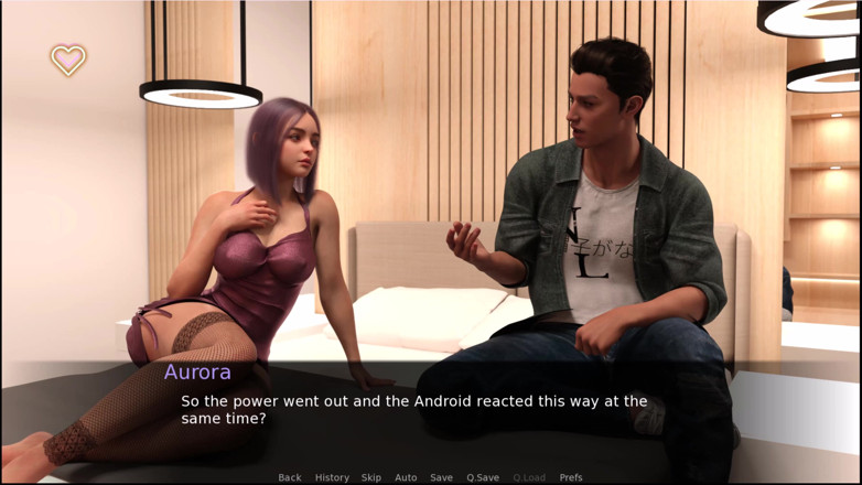Kitty Gamer: Aurora Protocol 1 Aurora Is Giving Amazing Blowjob
