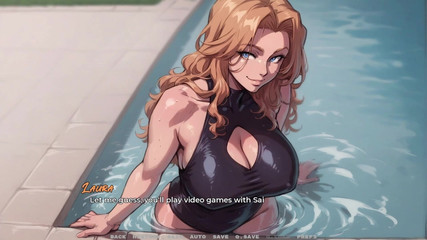 AVNTeller: 私の新しいガールフレンド #2 - 赤毛の義理の妹が新しい水着を見せます。大きなお尻と巨乳が見えます