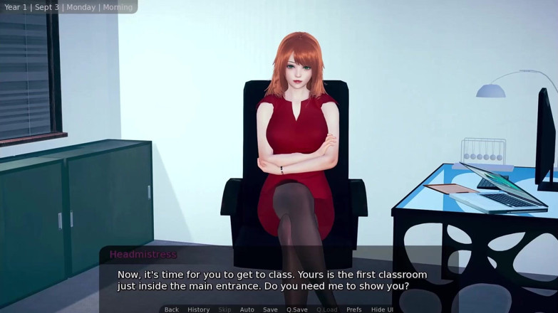 Visual Novels: Cosy Cafe část 3 - Sexy ředitelka