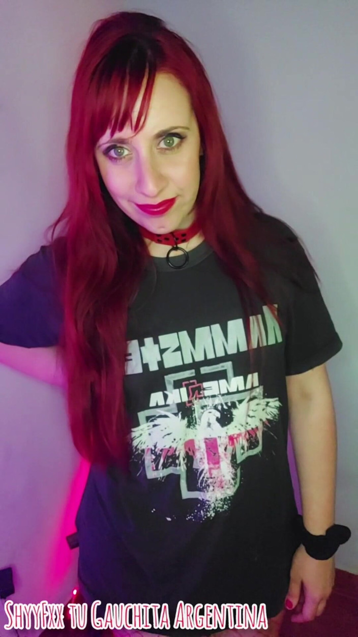 Tu Gauchita Argentina: Shyyfxx noche loca con una pelirroja muy gauchita metalúrbica! Parte 1