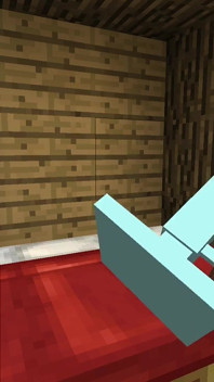 Minecraft jenny mod, Allie naamak jinn ko bula rahi hai aur gale men gahre lene ki tarah usse yaun ehsaan chaahti hai