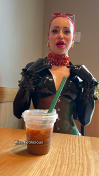 Morning Iced Coffee at Starbucks…