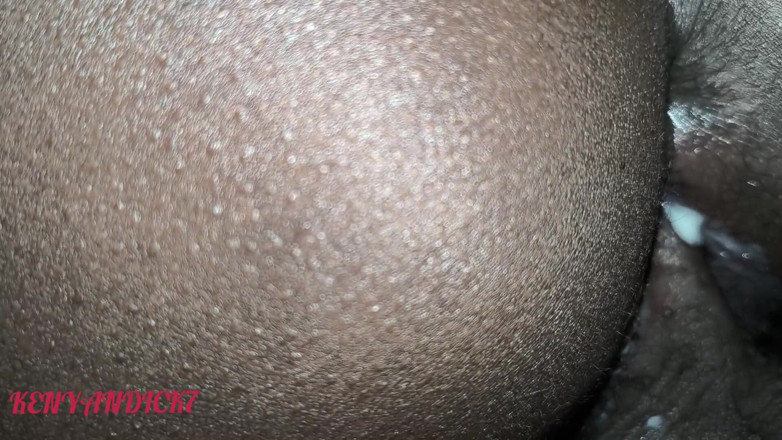 Kenyan Dick7: Pasangan amatur Afrika berkrim pepek menunggang batang hitam