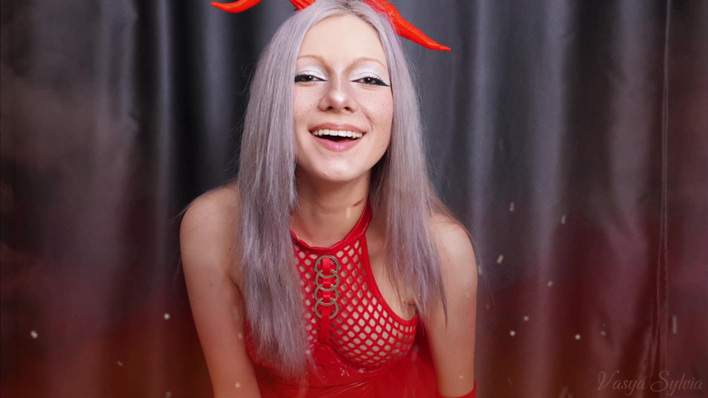 Vasya Sylvia: Deepthroat Succubus - Cum in Mouth!