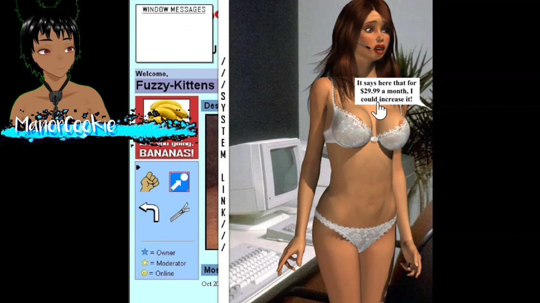 Manor Cookie: Up the wazoo - menemukan game ini dimana kamu sama wanita...