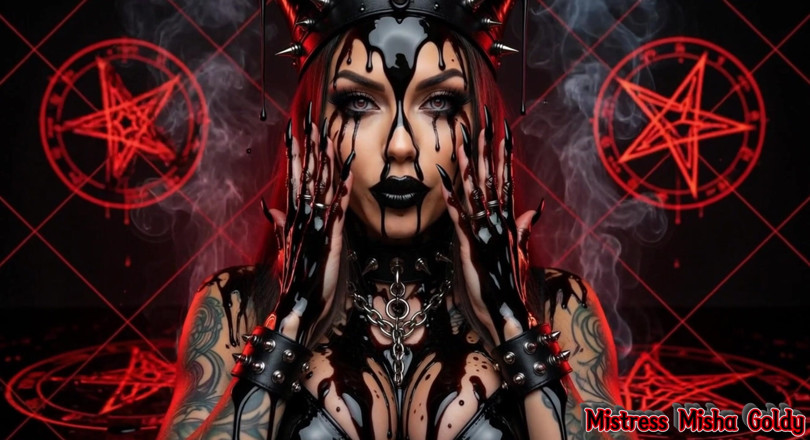 Goddess Misha Goldy: Put Your Dick in My Poison Liquid. JOI Destruction