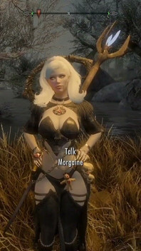 Skyrim b and l mod - encontrando morgaine y ayudando a nuestras necesidades sexuales