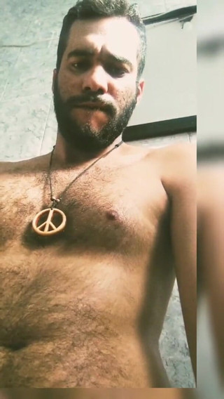 Casth Xavier: Man hairy masturbate
