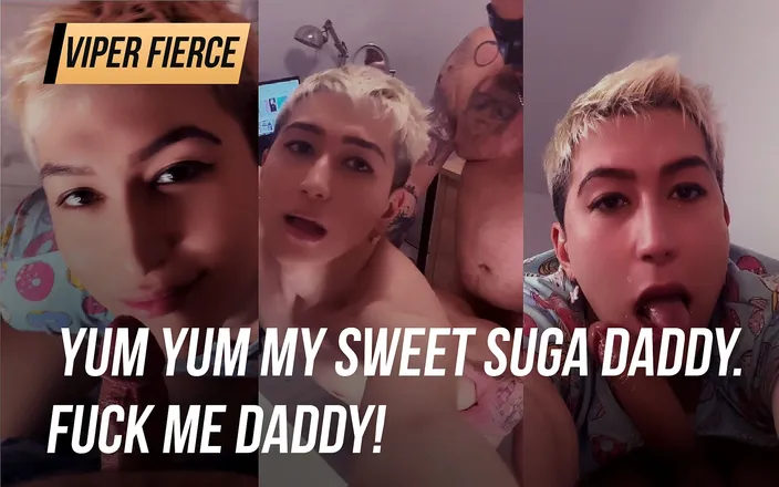 Viper Fierce: Yum yum 내 달콤한 스가 아빠. 아빠 따먹기!