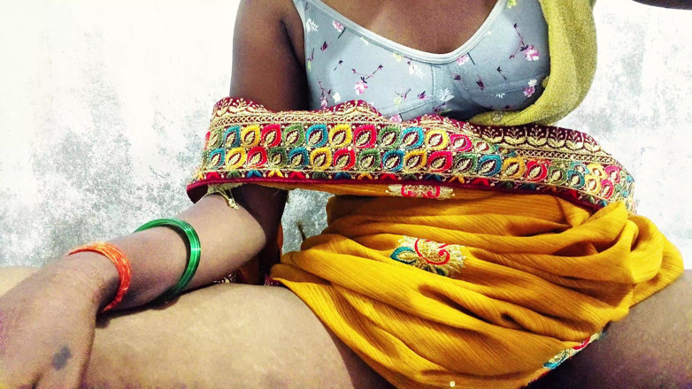 ExcitedWomen: Today I'm Ready to in a Yellow Saree with a...
