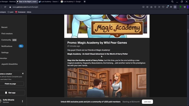 LewdArcade: Lust Academy Temporada 3 Galería [parte 05] Juego porno [18+] Juego de novela visual 3D