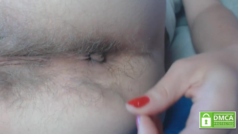 Risky Hairy Couple: 23 minutos de buceta escancarada e dedilhado no cu