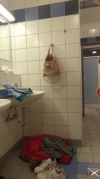 Horny in Public Toilett 1