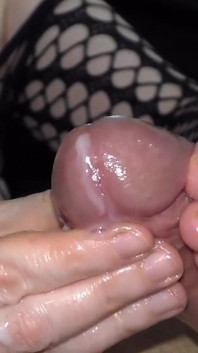 Tempo di mungitura di pre-eiaculazione - una sega con ritardo dell'orgasmo