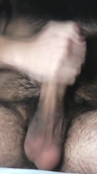 4 Minute Jerking off Hard and Fast, Big Cumshot, Lots of Milk