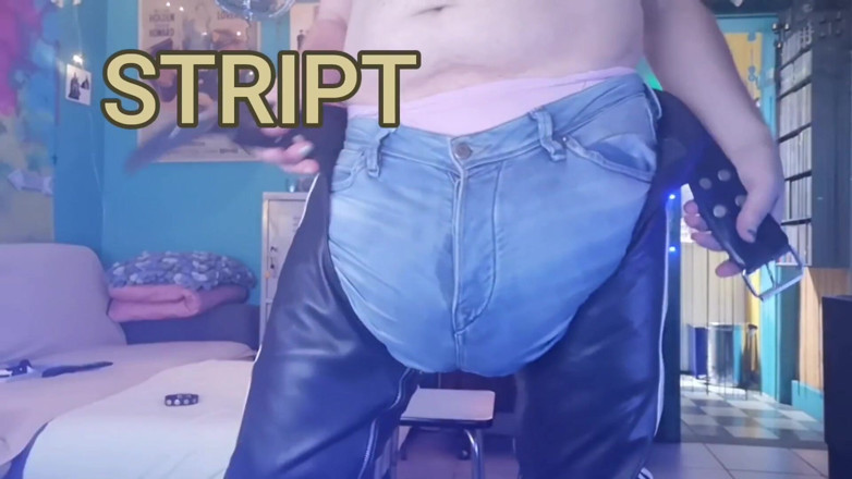 Monster_Meat_: Striptease full show naked wank