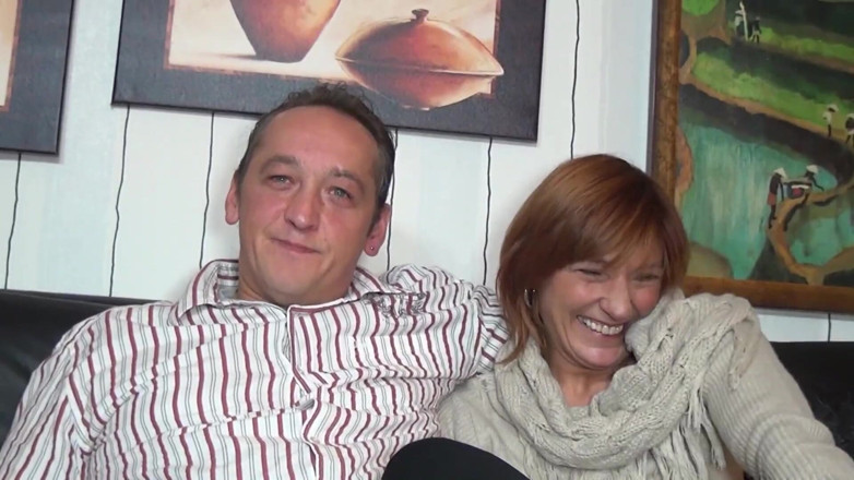 Swinger Friends Germany: Fuck threesome with 2 mindless girls